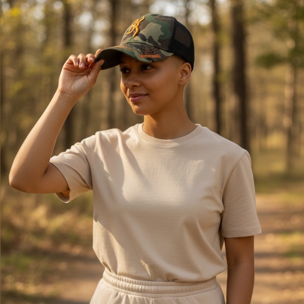 NEW Camo Hat-Adult-Unisex - Picture 3 of 5